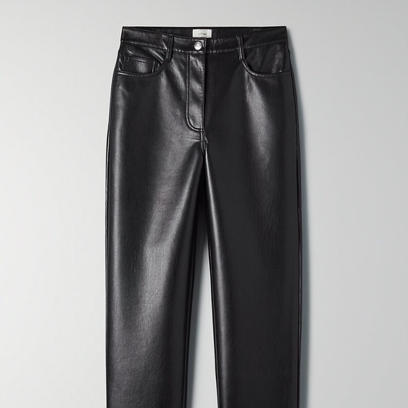 SOLD - Aritzia Melina leather pants - Picture 4 of 5